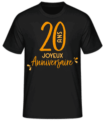 20 Ans Joyeux Anniversaire · T-shirt standard Homme