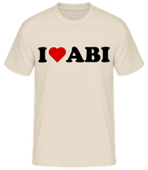 I Love Abi Black · Männer Basic T-Shirt