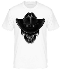 Cowboy Totenkopf · Männer Basic T-Shirt