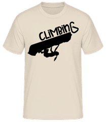 Climbing Black · T-shirt standard Homme