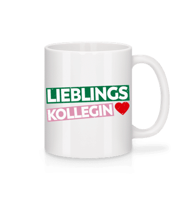 Lieblingskollegin - Tasse - Weiß - Vorne