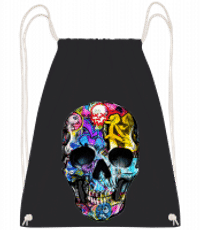 Graffiti Dead - Drawstring Backpack - Black - Vorn