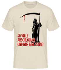 So Viele Arschlöcher · Männer Basic T-Shirt