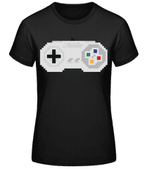 Console Controller Oldschool Pi Hell · Women's Basic T-Shirt