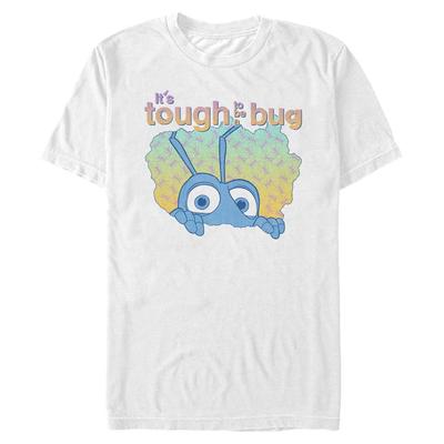 Pixar - Das große Krabbeln - Flik Tough Bug - Männer T-Shirt - Weiß - Vorne