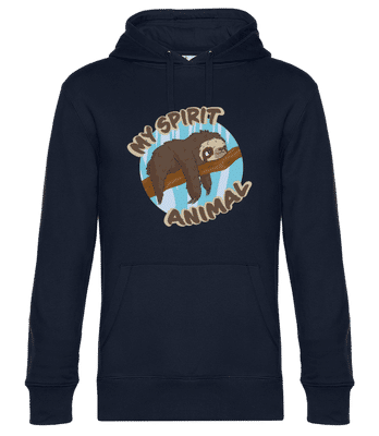 My Spirit Animal - Men’s Standard Hoodie - Navy - Front