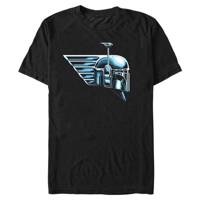 Star Wars - Book of Boba Fett - Boba Fett Chrome Boba Helmet - Pánske Tričko - Čierna - Predné