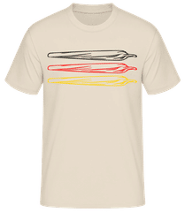 Cannabis Joint Germany Flag · Camiseta básica para hombre