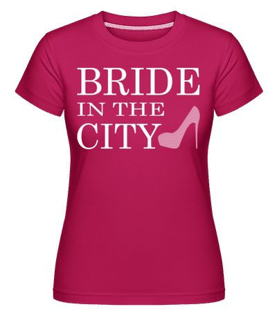 Bride In The City -  Shirtinator Women's T-Shirt - Magenta - Front