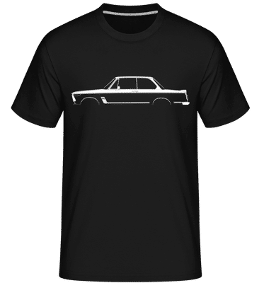 'BMW 2002 Turbo' Silhouette -  T-Shirt Shirtinator homme - Noir - Devant