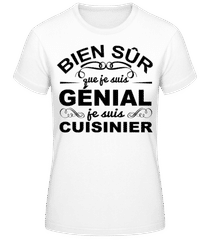 Je Suis Cuisinier · T-shirt femme B&C