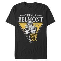Netflix - Castlevania - Trevor Triangle - Men's T-Shirt - Black - Front