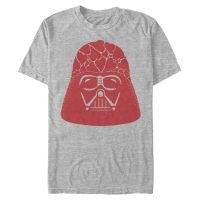 Star Wars - Darth Vader Vader Heart Helmet - Men's T-Shirt - Heather grey - Front