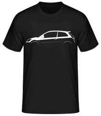 'Ford Fiesta ST Mk V' Silhouette · Men's Basic T-Shirt