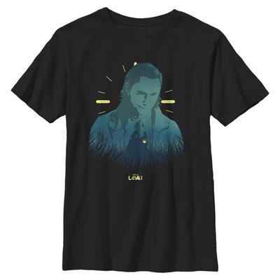 Marvel - Loki - Loki and - Enfant T-shirt - Noir - Devant