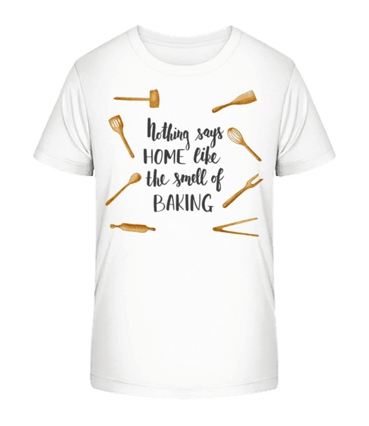 Vorschau: The Smell Of Baking - Kinder Bio T-Shirt Stanley Stella 2.0 - Weiß - Vorne