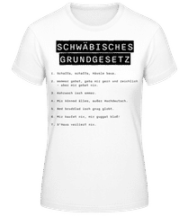 Schwäbisches Grundgesetz · Frauen T-Shirt B&C