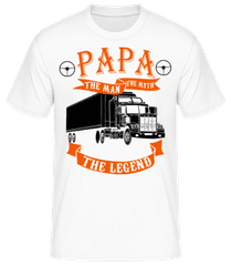 Papa The Legend Camion · Pánske basic tričko