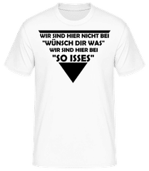 Wir Sind Hier Bei So Isses · Männer Basic T-Shirt