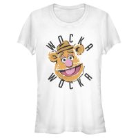 Disney Classics - Muppets - Fozzie Wocka Wocka - Mujeres Camiseta - Blanco - delante