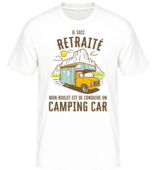 Retraité Mon Boulot Est Campeur ·  T-Shirt Shirtinator homme