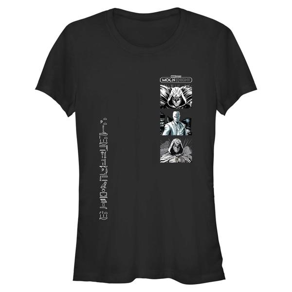 Aperçu: Marvel - Moon Knight - Moon Knight Mk Boxes - Femme T-shirt - Noir - Devant