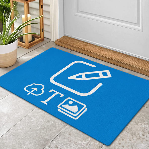 Preview: Doormat - White