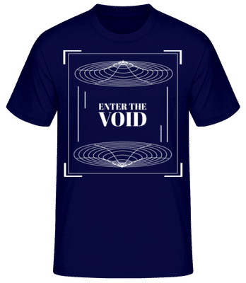 Void - Männer Basic T-Shirt - Marine - Vorne