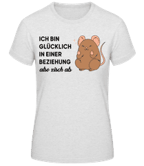 Ich bin Glücklich in einer Beziehung · Frauen Basic T-Shirt