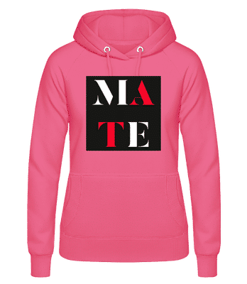 Soul Mate 2 - Sweat à capuche Femme - Rose - Devant