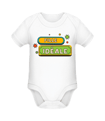 Fille Idéale · Body manches courtes bio