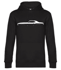 'Dodge Challenger RT' Silhouette · Männer Standard Hoodie