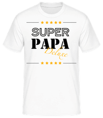 Super Papa Deluxe · Männer Basic T-Shirt