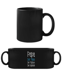 Papa Der Mythos Legende · Schwarze Tasse