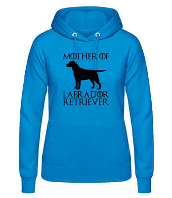 Mother Of Labrador Retriever - Women's Hoodie - Light blue - Front