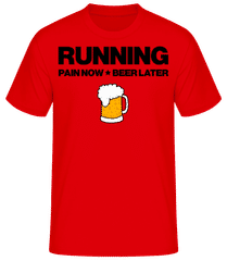 Running Beer - Motivation · Männer Basic T-Shirt