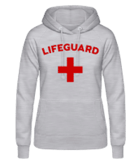 Lifeguard - Women's Hoodie - Heather grey - Front