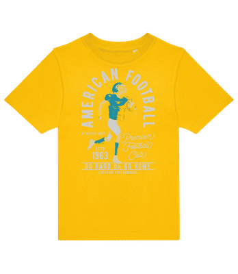 American Football Runner - Camiseta niño B&C - Amarillo - delante