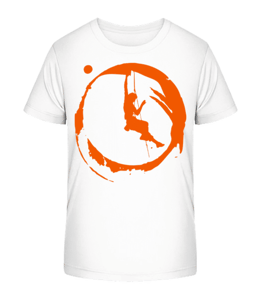 Vorschau: Climbing - Kinder Bio T-Shirt Stanley Stella 2.0 - Weiß - Vorne