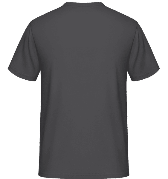 Aperçu: Je Suis Vierge Ascendant Parfait -  T-Shirt Shirtinator homme - Anthracite - Derrière