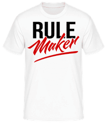 Rule Maker · Pánske basic tričko