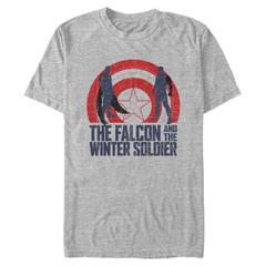 Marvel - Falcon et le soldat de l'hiver - Photo de groupe Shield Sun - Homme T-shirt