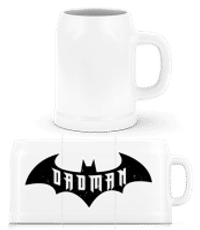 Dadman - Bierkrug - Weiß - Vorne