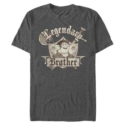 Pixar - Onward - Barley Legendary Big Brother - Men's T-Shirt - Heather anthracite - Front