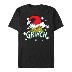 The Grinch - Santa Stars - Vianoce - Unisex Tričko