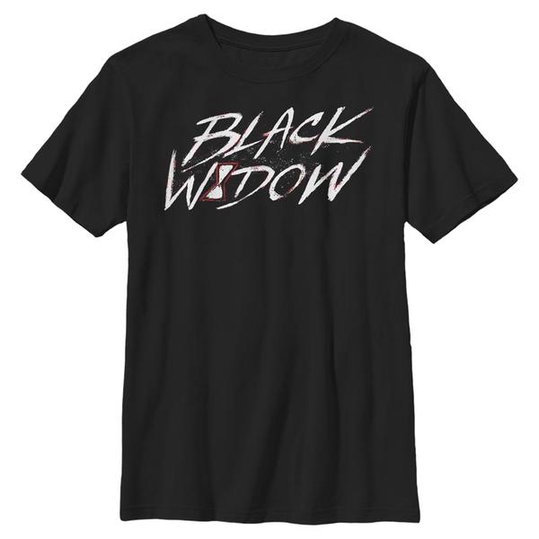 Marvel - Black Widow - Texte Widow Paint - Enfant T-shirt