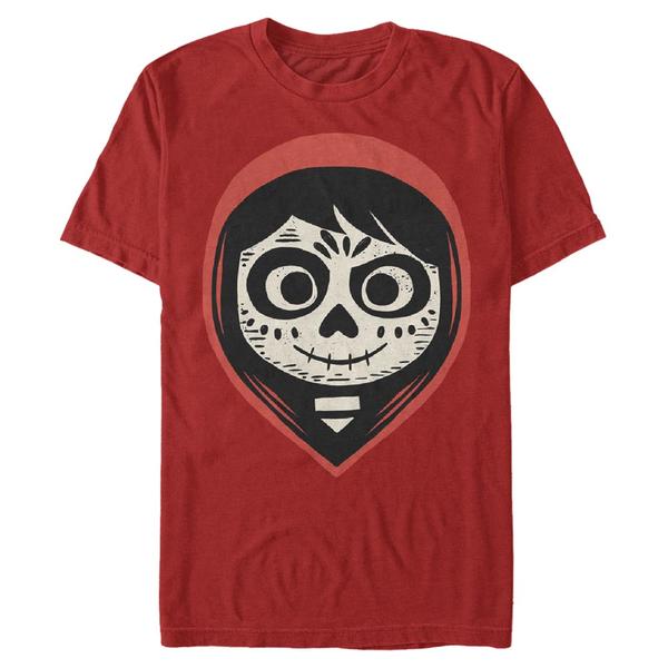 Preview: Pixar - Coco - Miguel Dia de Los Face - Halloween - Men's T-Shirt - Red - Front