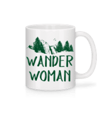 Wander Woman - Tasse - Weiß - Vorne