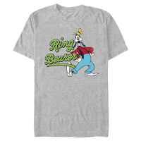 Disney Classics - Micky Maus - Goofy Ring - Männer T-Shirt - Grau meliert - Vorne