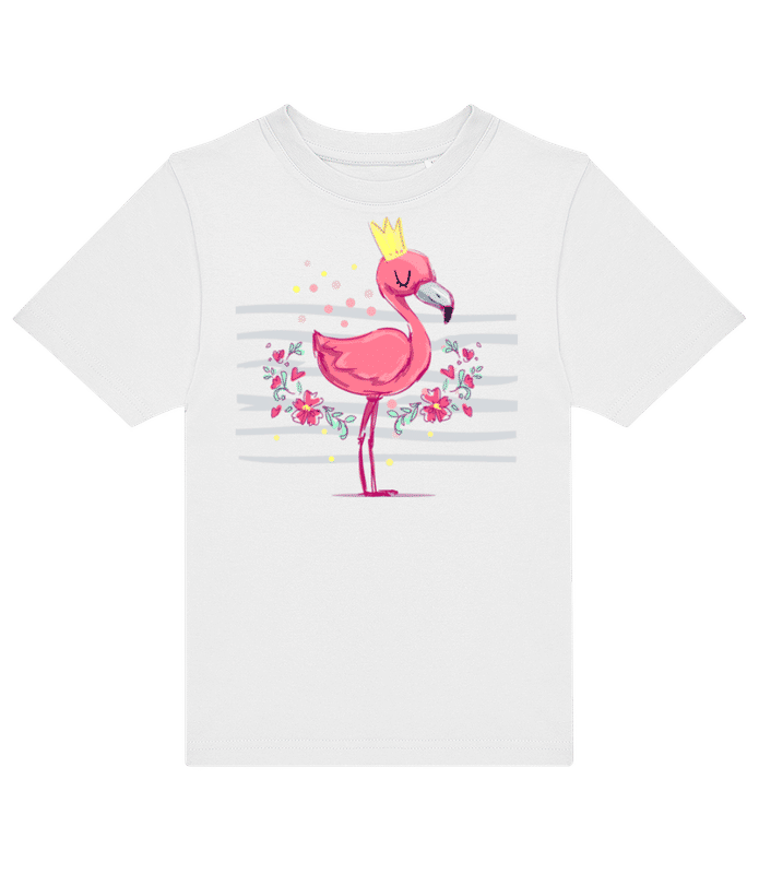Aperçu: Royal Flamingo - T-shirt homme B&C - Blanc - Devant